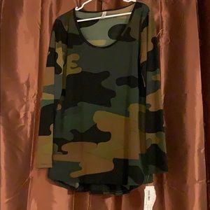 Camo LuLaRoe Lynnae.